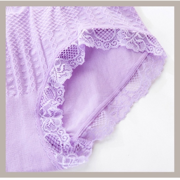 Red Pin up control panties. High waist Panties. - Picture 2 of 3